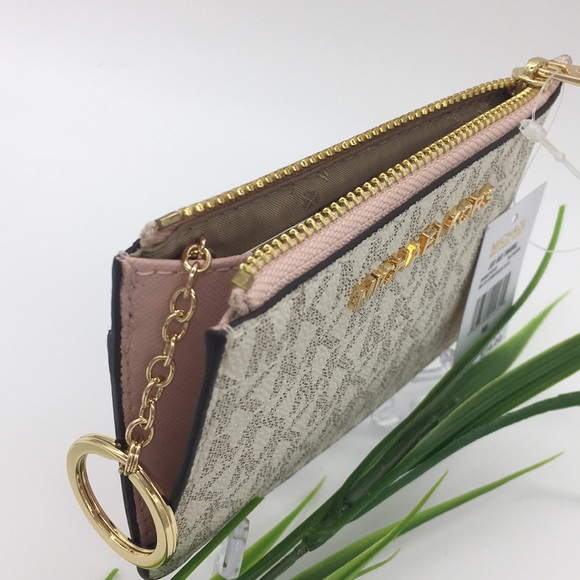 Jet Set Travel Sm TZ Coinpouch W ID Leather Blosso - Picture 3 of 8